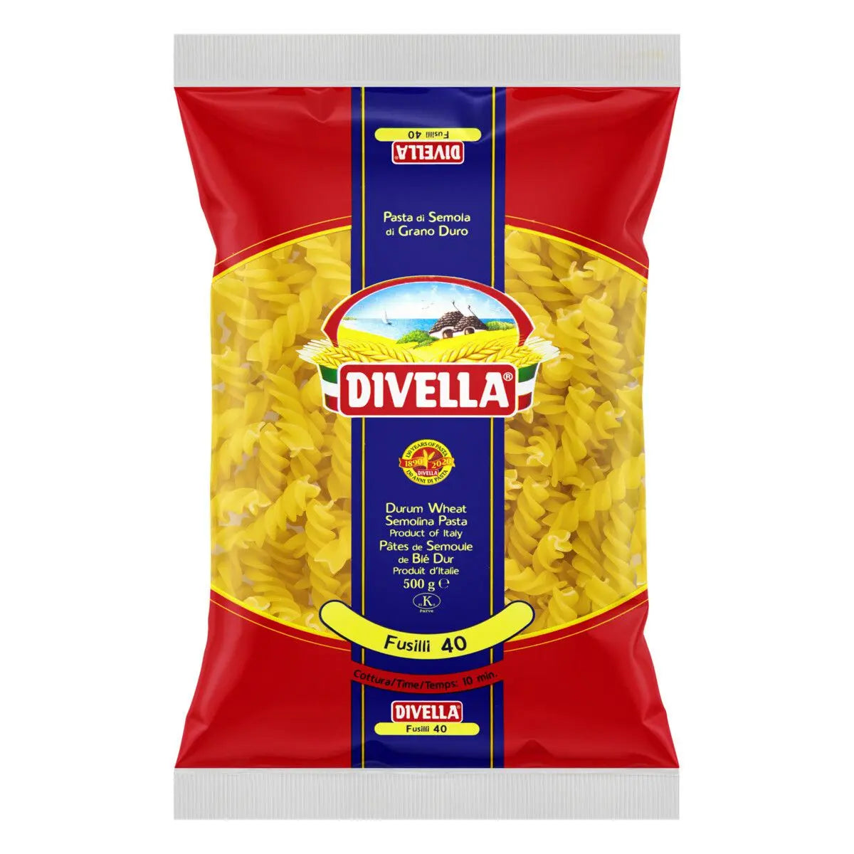 MACARRAO DIVELLA FUSILLI 500GR