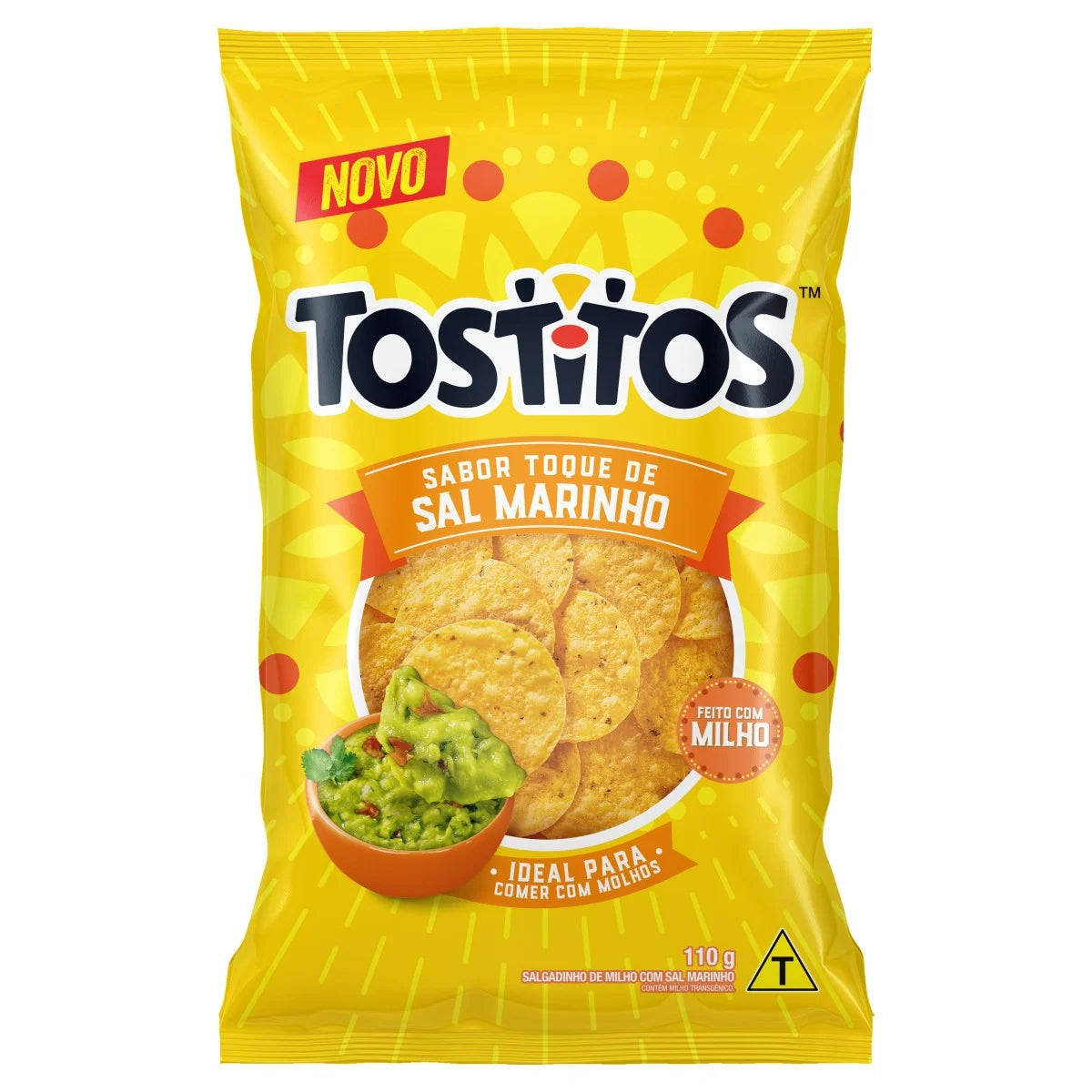 TOSTITOS SAL MARINHO 110G