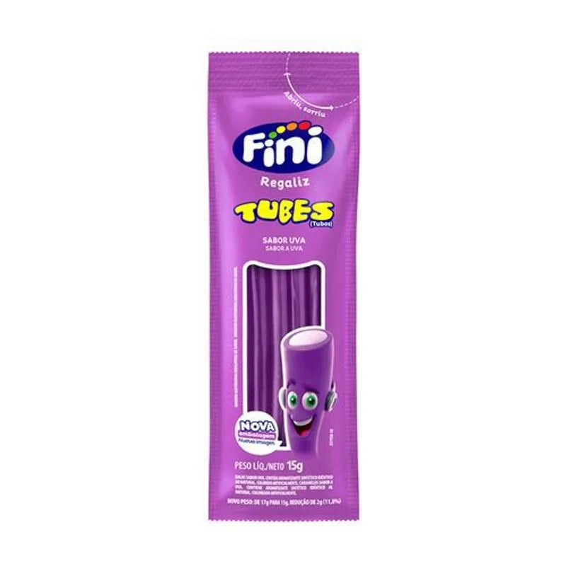 BALA FINI TUBES UVA 15GRS