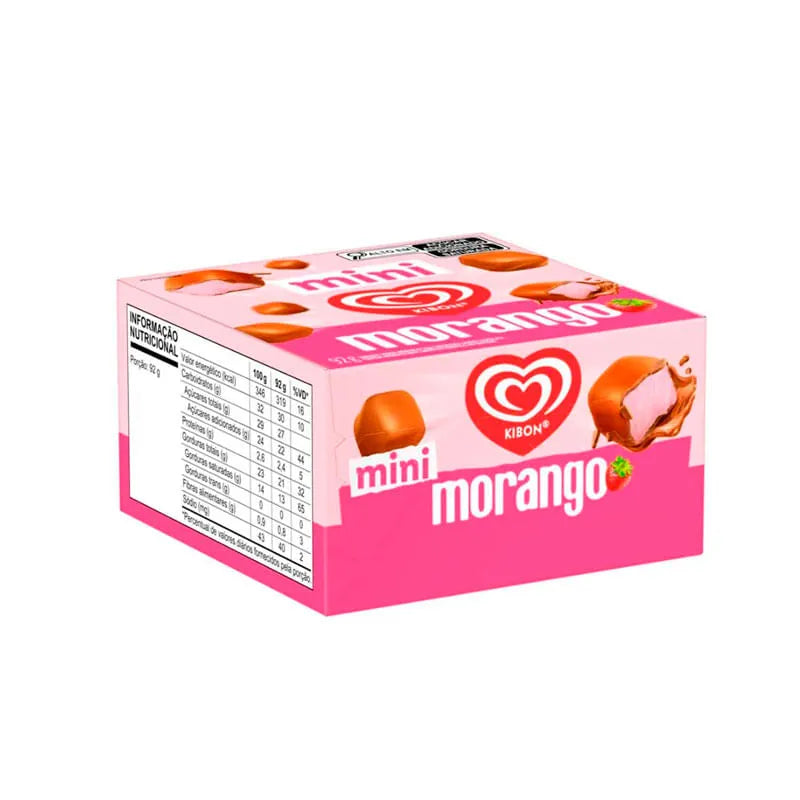 PICOLE KIBON MINI MORANGO