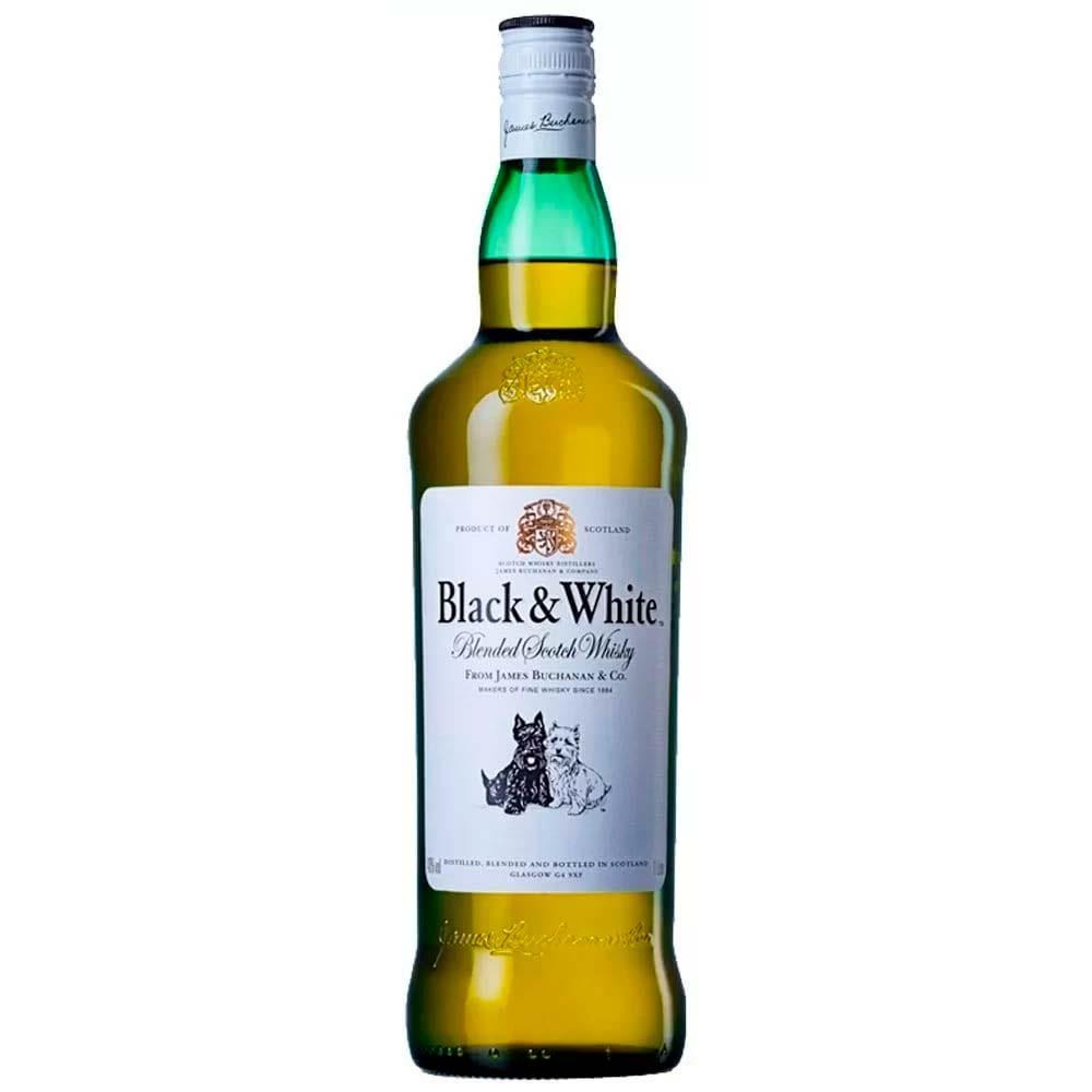 WHISKY BLACK WHITE 1 LITRO