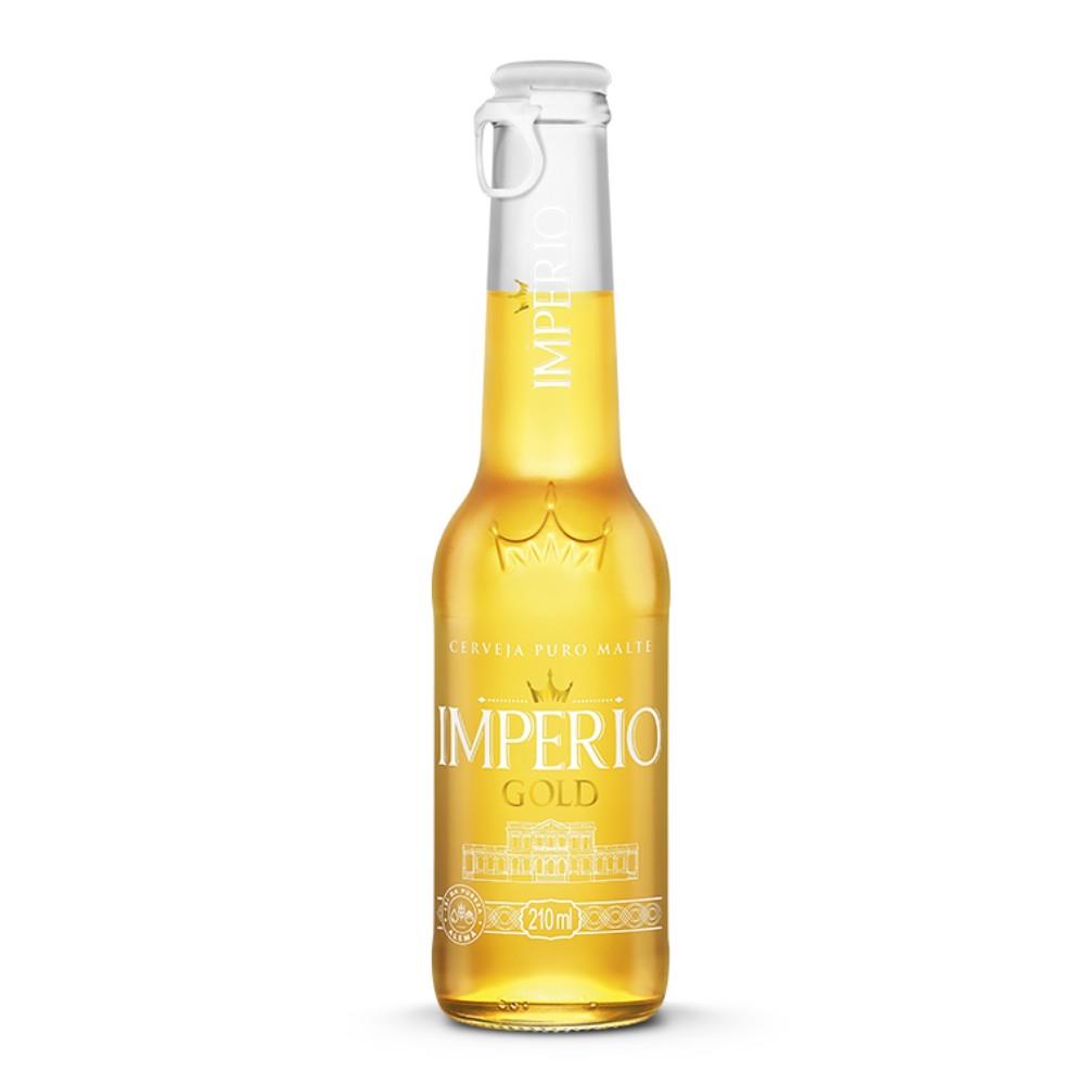 CERVEJA IMPERIO GOLD LN 210 ML