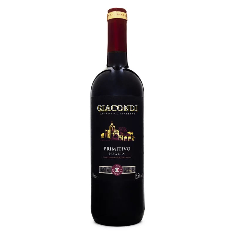 VINHO GIACONDI PRIMITIVO PUGLIA 750ML