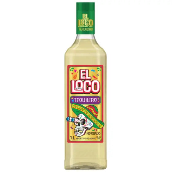 EL LOCO TEQUILERO OURO 1L