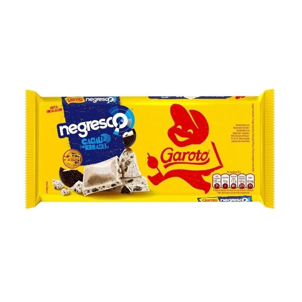 CHOCOLATE BRANCO GAROTO 80G