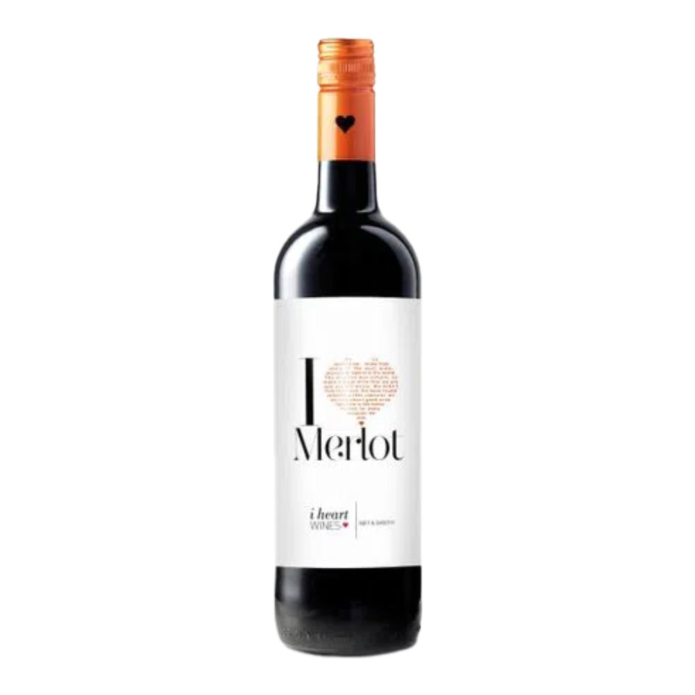 VINHO FINO I HEART WINES MERLOT DEMI SEC 750ML