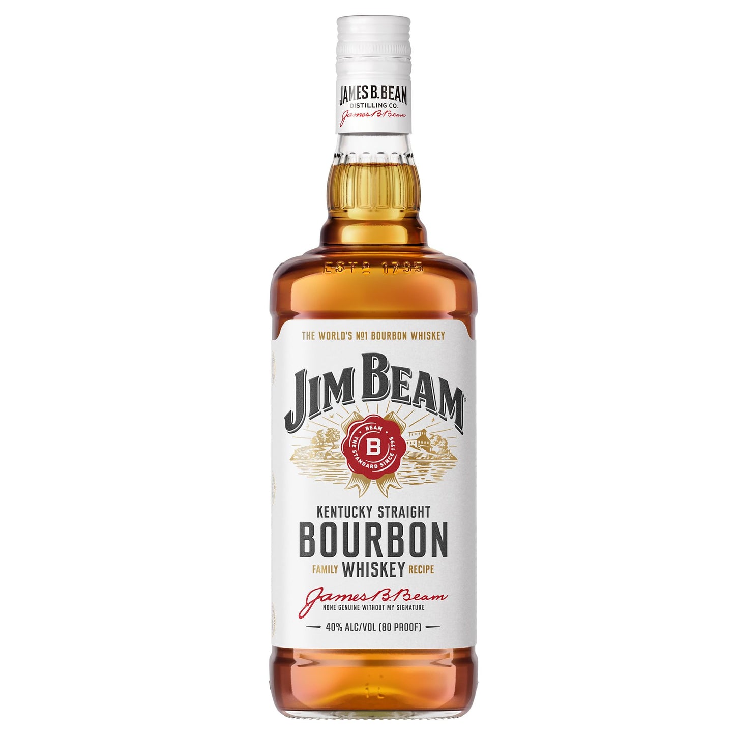 WHISKY JIM BEAM BOURBON 1 LT