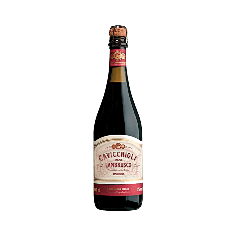 VINHO LAMBRUSCO CAVICCHIOLI FRIS TINTO 750 ML