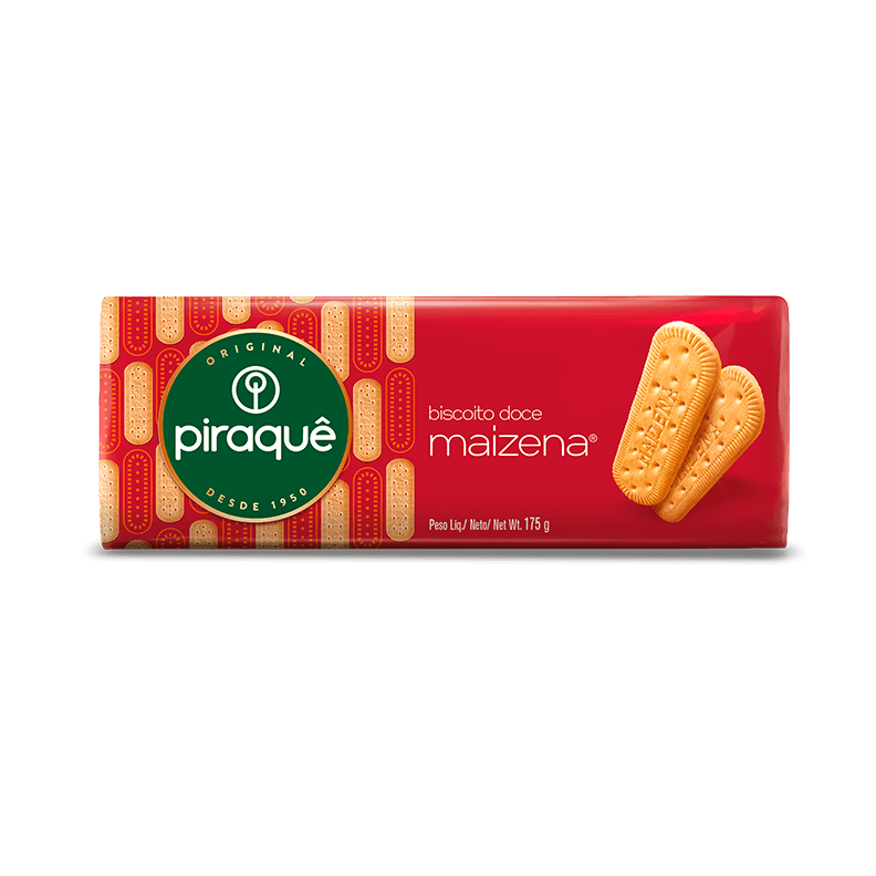 BISCOITO MAIZENA TRADICIONAL PIRAQUE