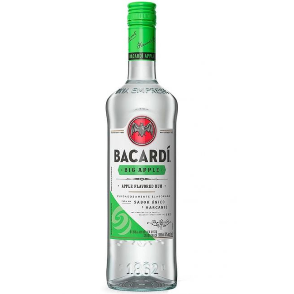 RUM BACARDI BIG APPLE 980 ML