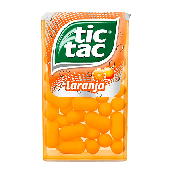 BALA TIC TAC LARANJA