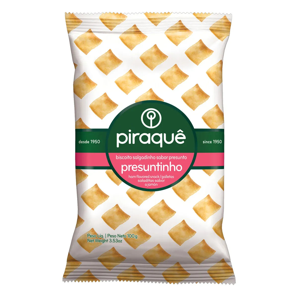 BISCOITO PIRAQUE SALGADINHO PRESUNTINHO
