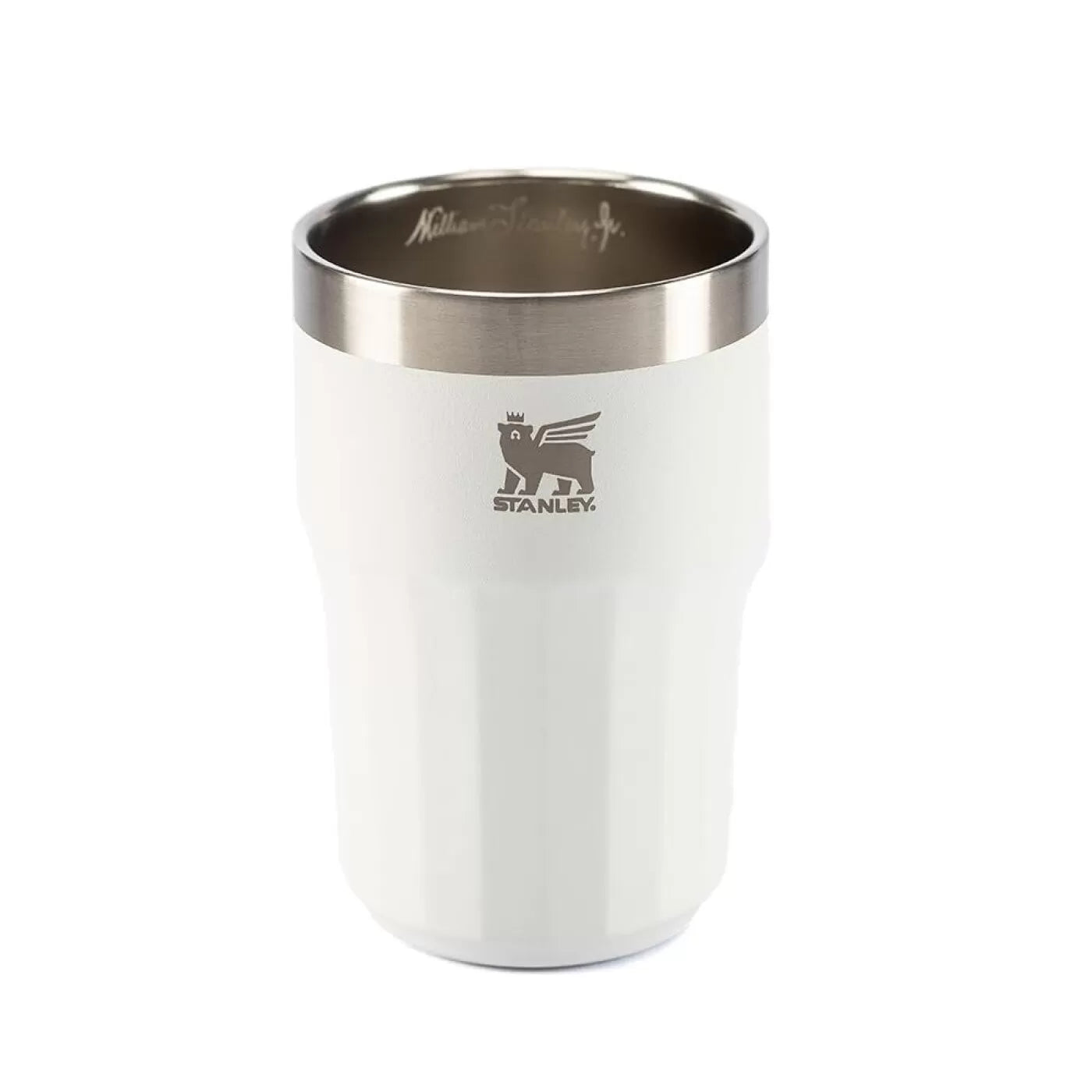 COPO TERMICO DE CERVEJA PRISMATICO BRANCO 380ML