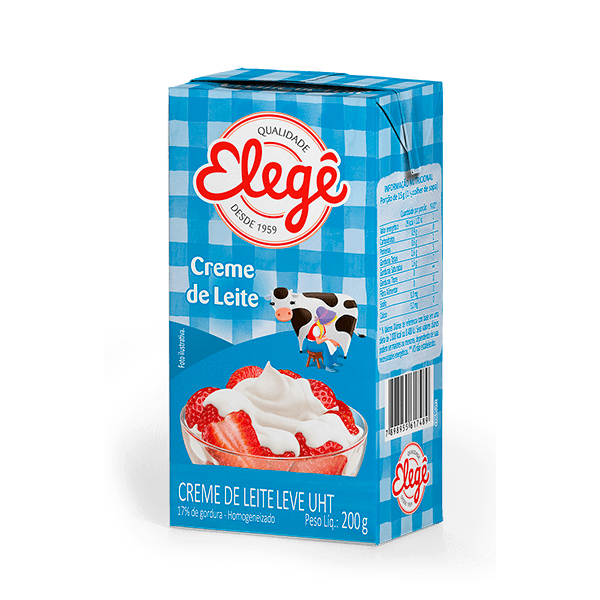 CREME DE LEITE ELEGE 200GR