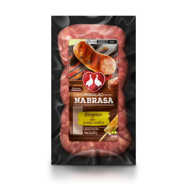 LINGUICA CHURRASCO NA BRASA ALHO E ERVAS FINAS 600GR