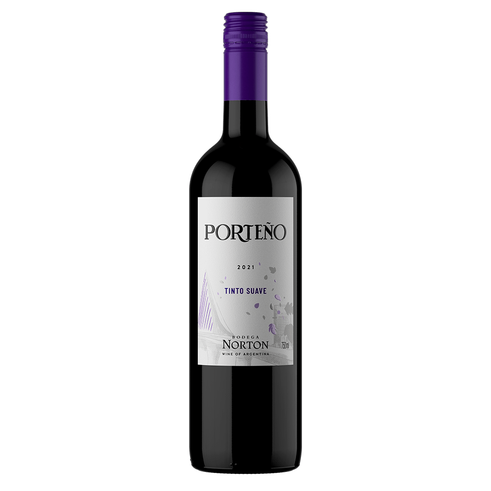 VINHO NORTON PORTENO TINTO SUAVE 750 ML