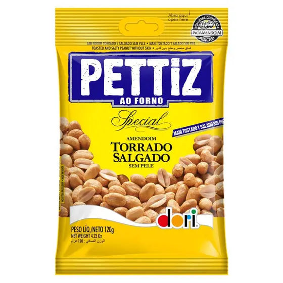 DORI AMENDOIM ESPECIAL SEM PELE 120G