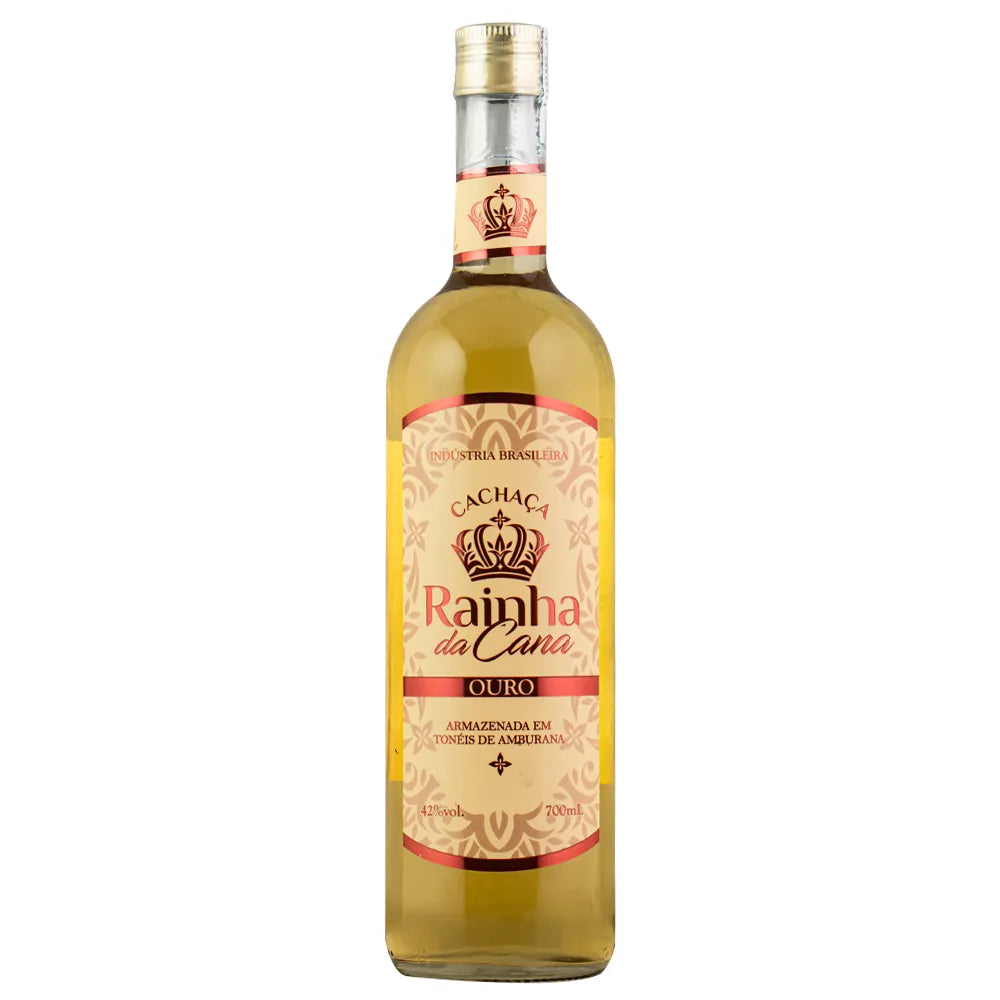 CACHACA RAINHA DA CANA OURO 700ML