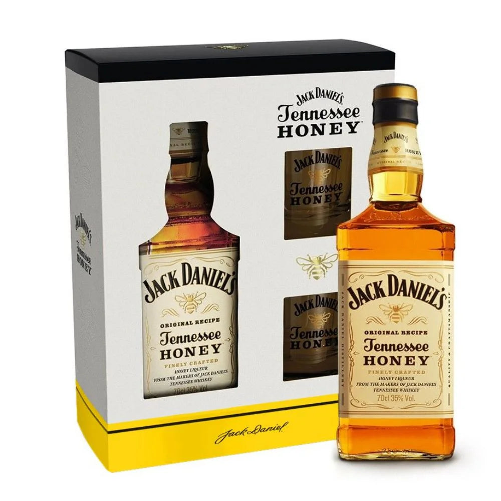 KIT WHISKY JACK DANIELS HONEY 2 COPO