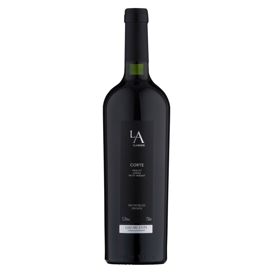 VINHO LUIZ ARGENTA CORTE MERLOT/SHIRAZ/PETIT VERDOT 750ML