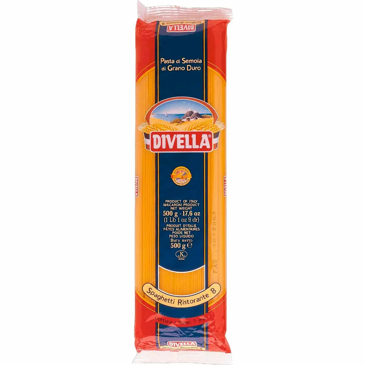MACARRAO DIVELLA SPAGHETTI RISTORANTE 500GR