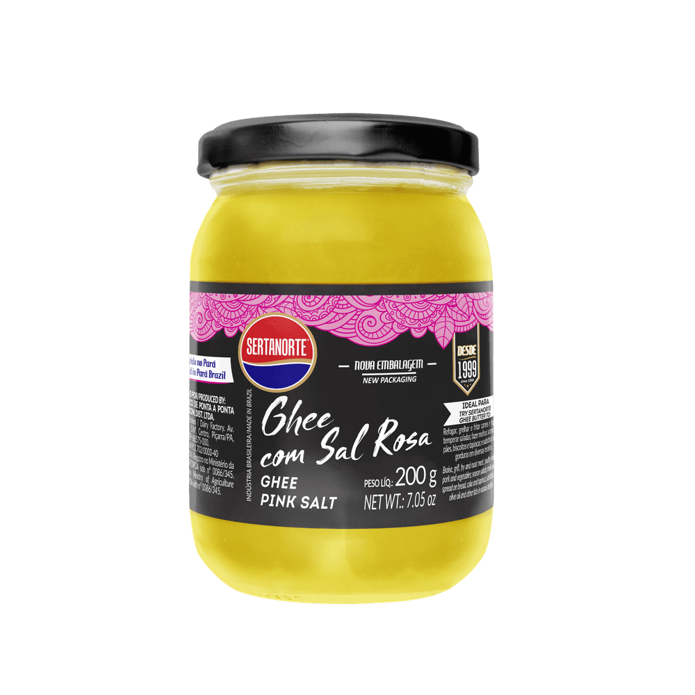 MANTEIGA GHEE SAL ROSA SERTANORTE 200GR