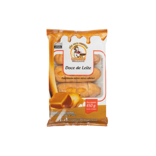 PAO DE ALHO MINAS PAO DOCE LEITE 50GR
