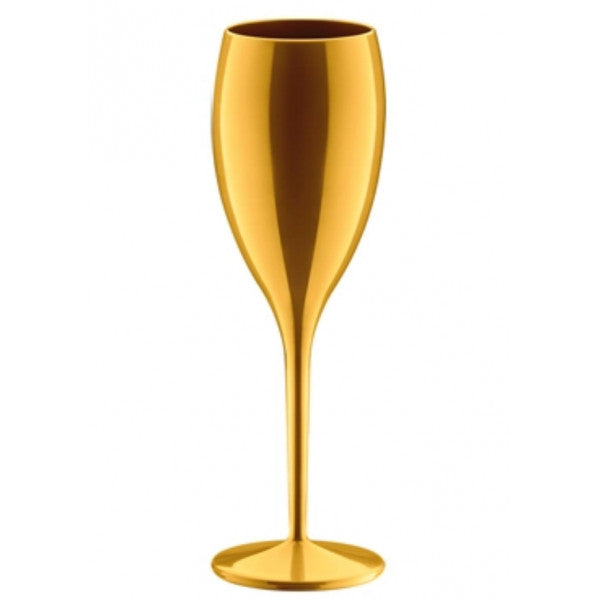 TACA CHAMPANHE DOURADA 160ML
