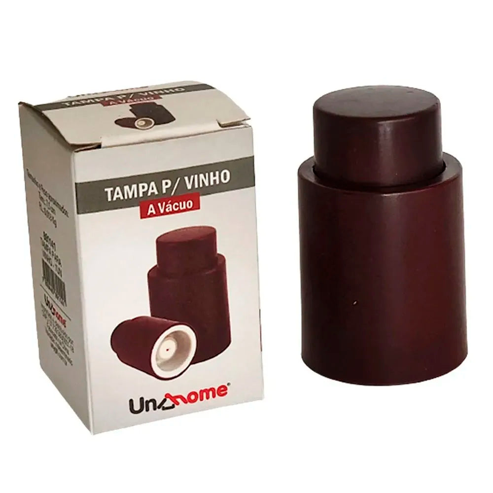 TAMPA VINHO A VACUO UNHOME