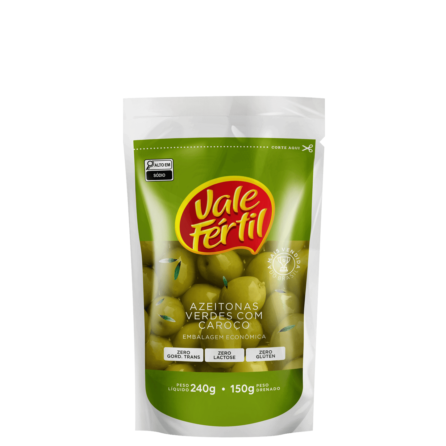 AZEITONA VERDE VALE FERTIL CM CAROCO 150G