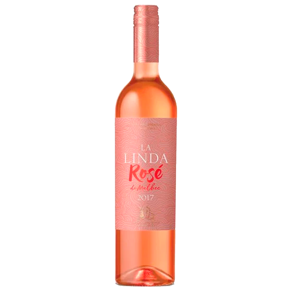 VINHO LA LINDA ROSE DE MALBEC 750 ML