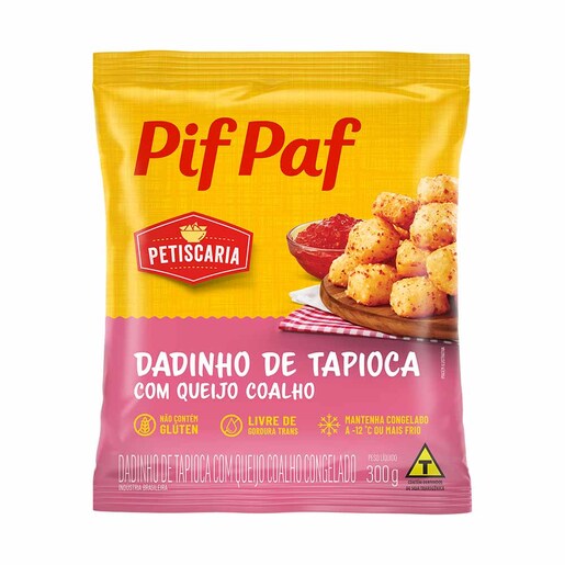 DADINHO DE TAPIOCA C/QUEIJO COALHO PIF PAF