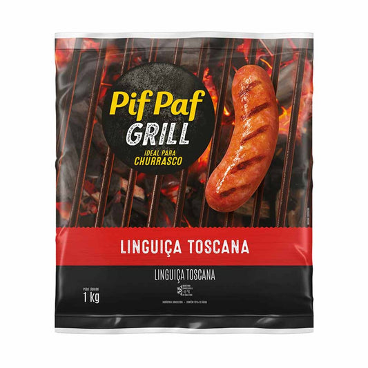 LINGUICA CHURRACO SUINA TOSCANA PIF PAF 1KG