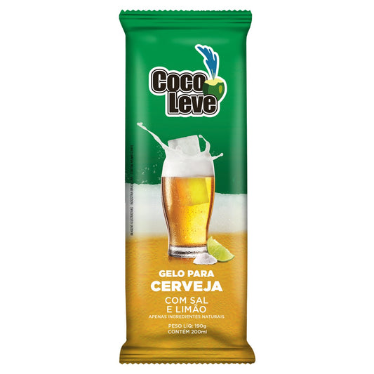 GELO COCO LEVE PARA CERVEJA SAL E LIMAO 190G