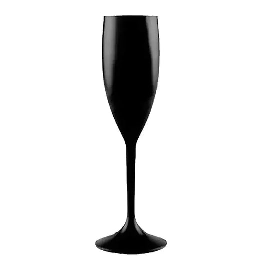 TACA CHAMPANHE PRETA 160ML