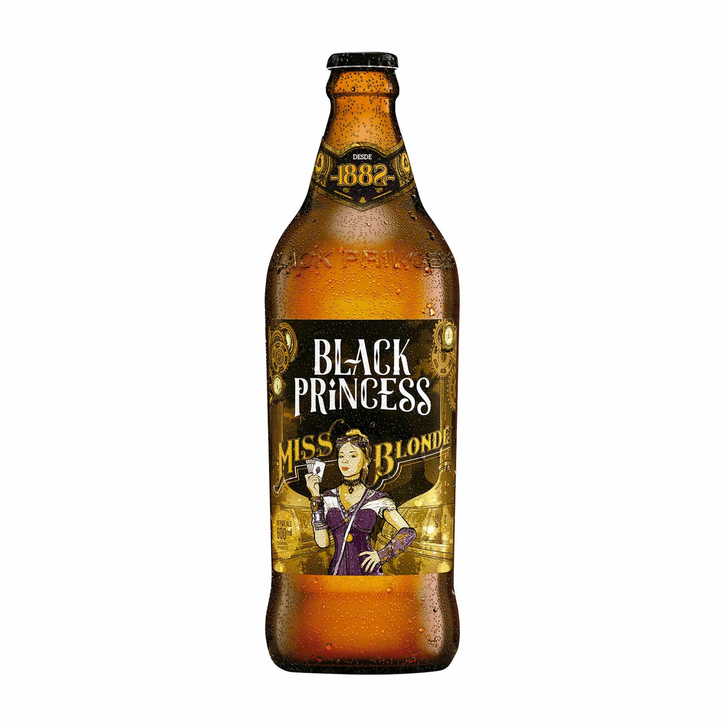 CERVEJA BLACK PRINCESS MISS BLONDE 600 ML
