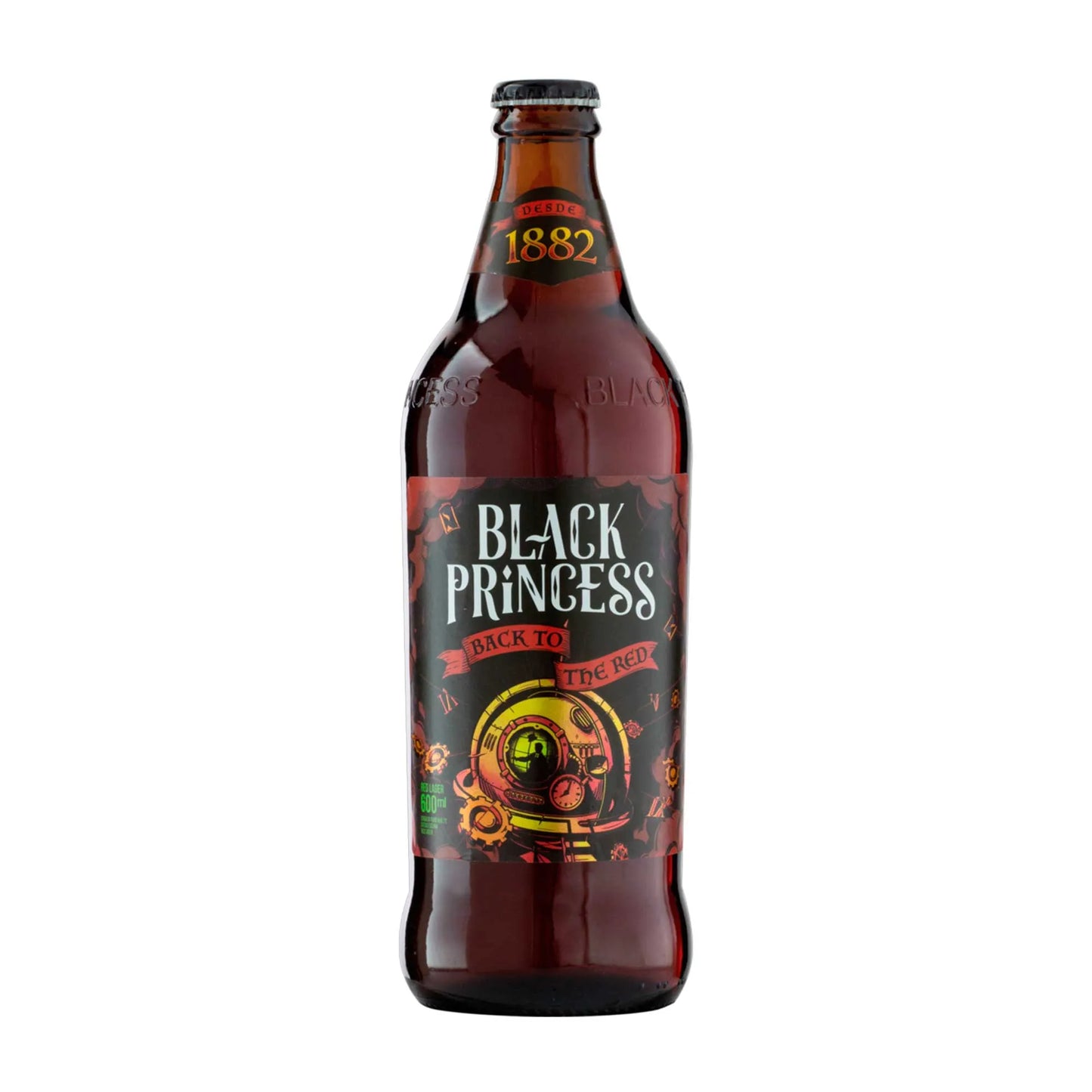 CERVEJA BLACK PRINCESS BACK TO THE RED 600 ML