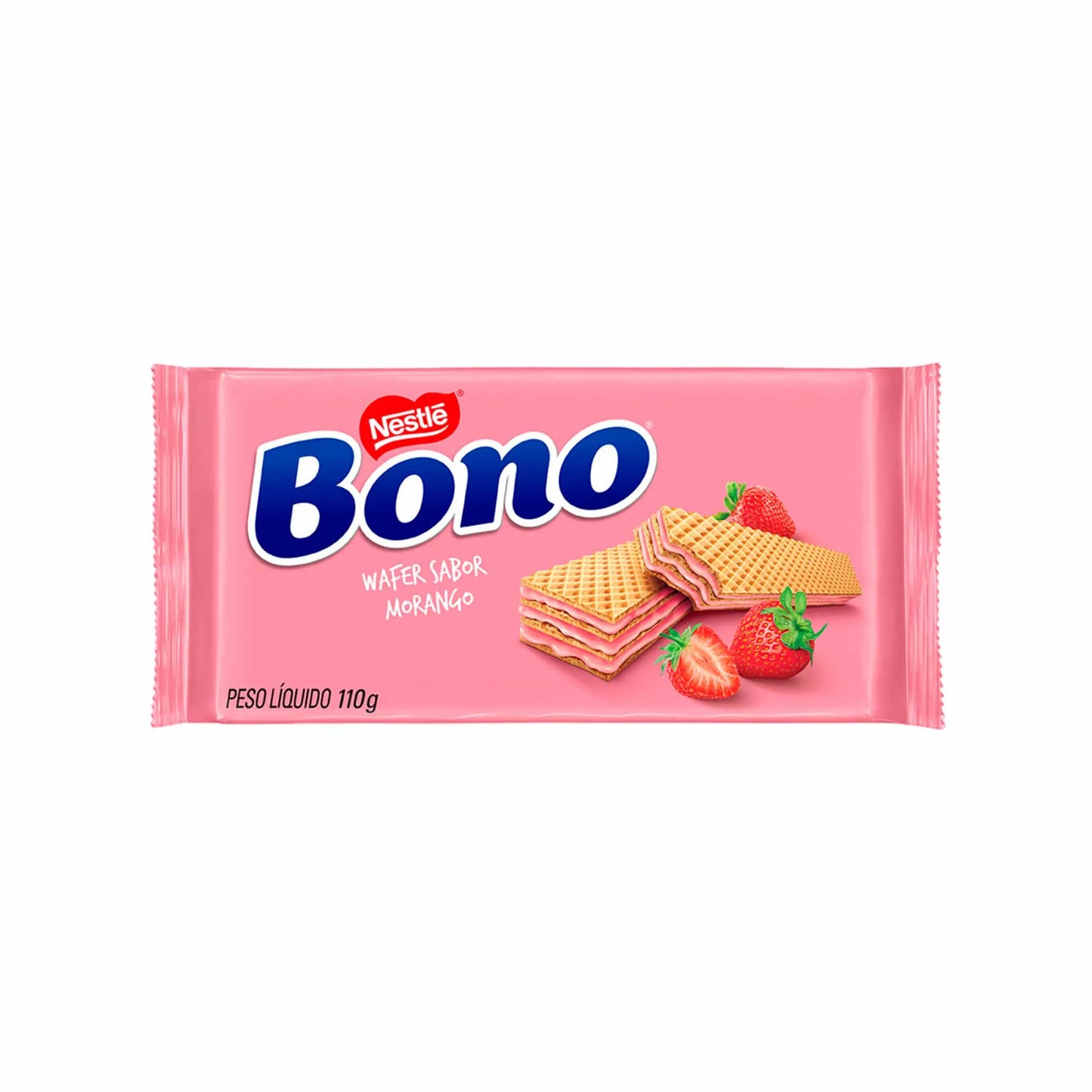 BISCOITO  WAFER BONO  MORANGO