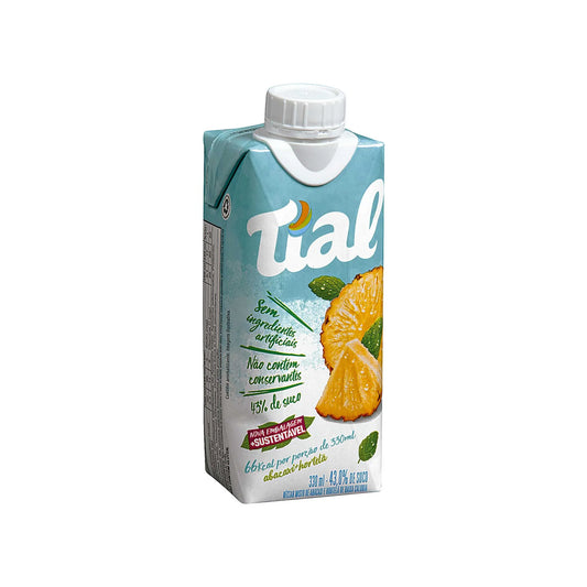 SUCO TIAL ABACAXI C/ HORTELA 330ML