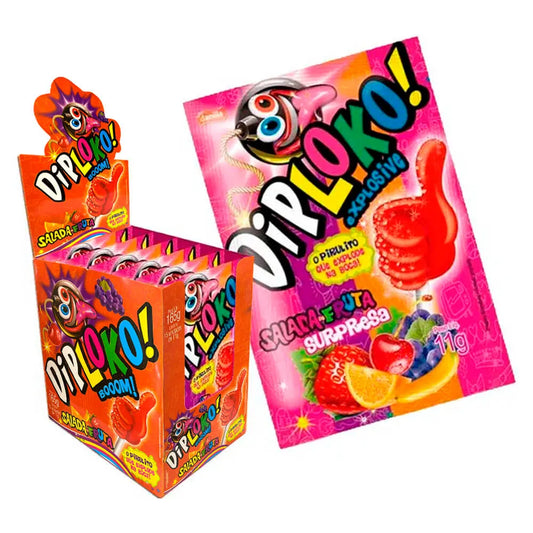 PIRULITO DIPLOKO  SALADA DE FRUTAS 11G
