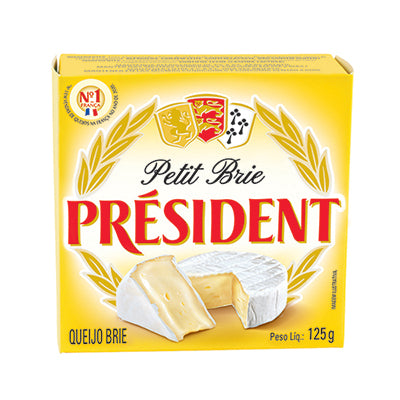 QUEIJO PETIT BRIE  PRESIDENT 125GR
