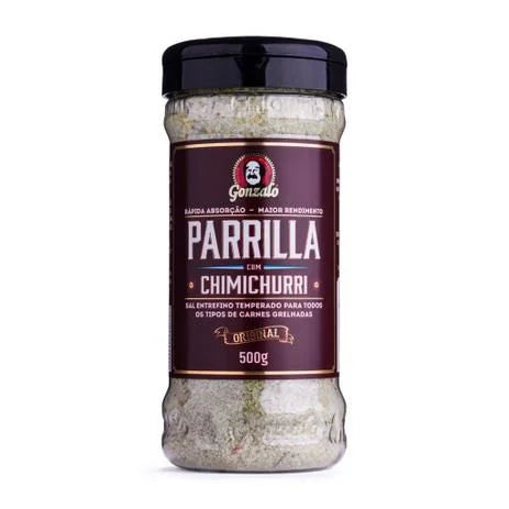 SAL PARRILLA COM CHIMICHURRI GONZALO 500