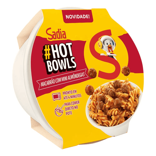 HOT BOWLS   FUSILLI SADIA 300GR