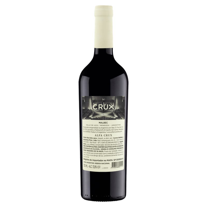 VINHO CRUX MALBEC 750ML