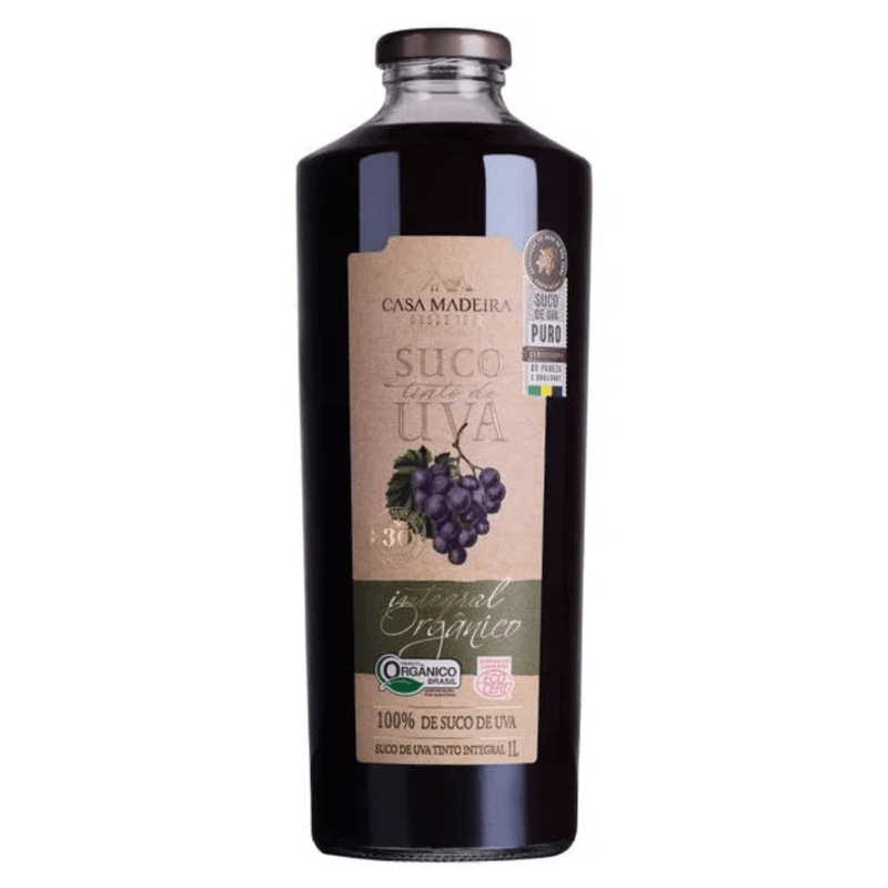 SUCO UVA INTEGRAL CASA MADEIRA 1 LITRO