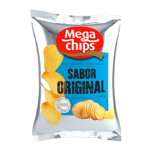 BATATA CHIPS 100% NATURAL 40G