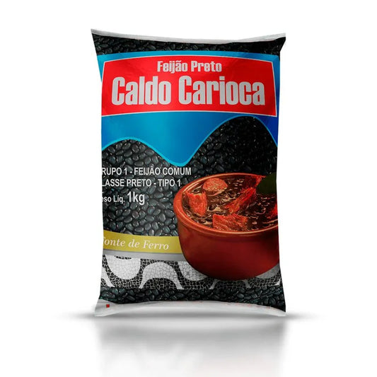 FEIJAO CALDO CARIOCA  1KG