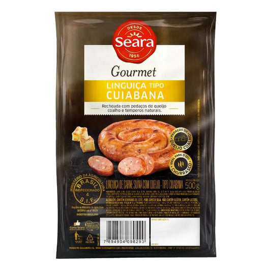 LINGUICA SEARA GOURMET CUIABANA 500G