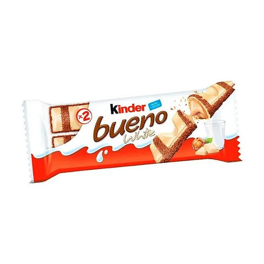KINDER BUENO WHITE  C/ 2 BARRAS 43G
