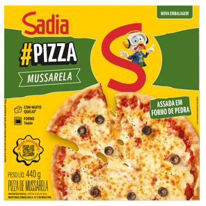 PIZZA SADIA DE MUSSARELA 440GR